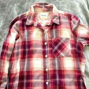 Women’s Junior flannel large